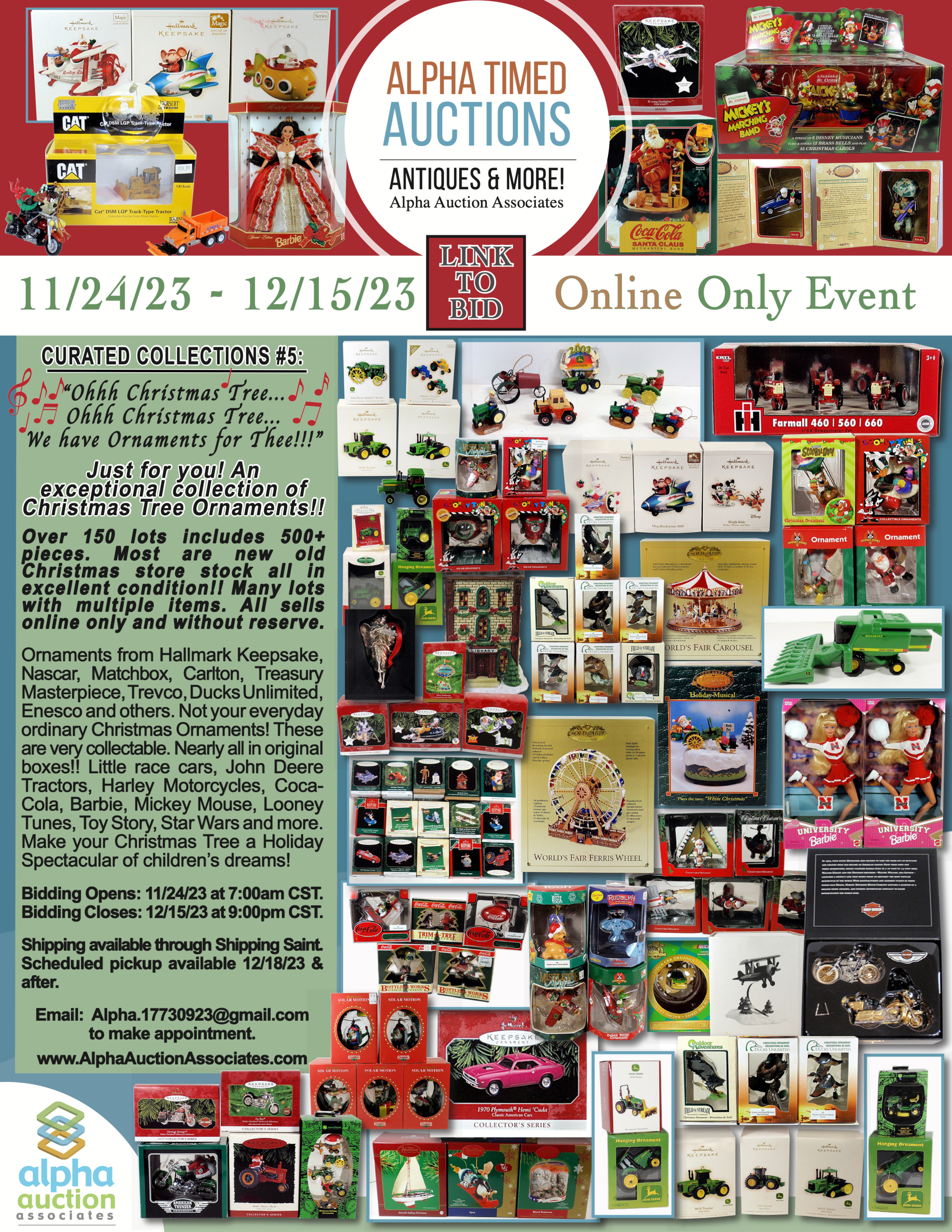 Current Auction November-December 2023